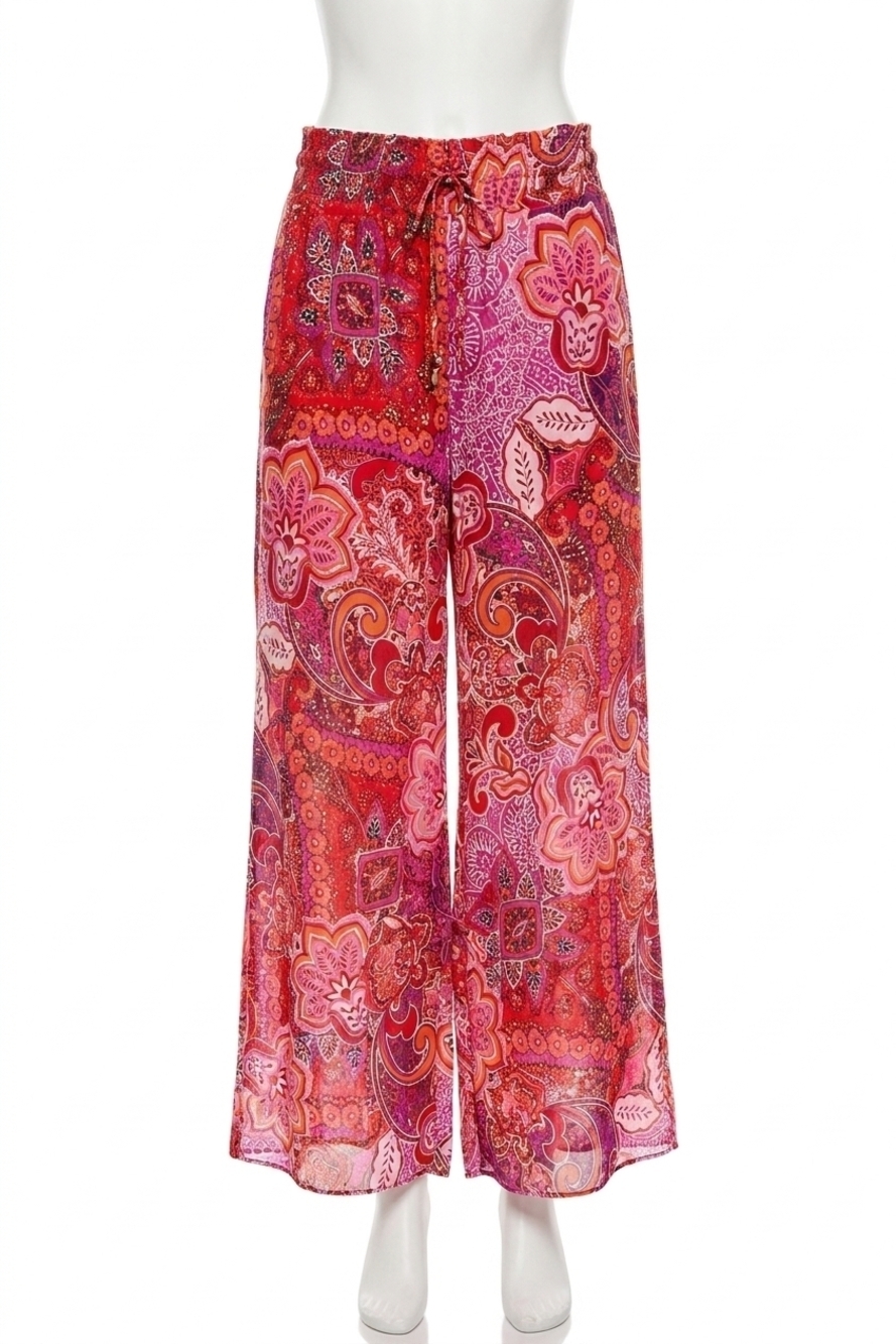 NEW JOHNNY WAS violetta pant in lantana scarf